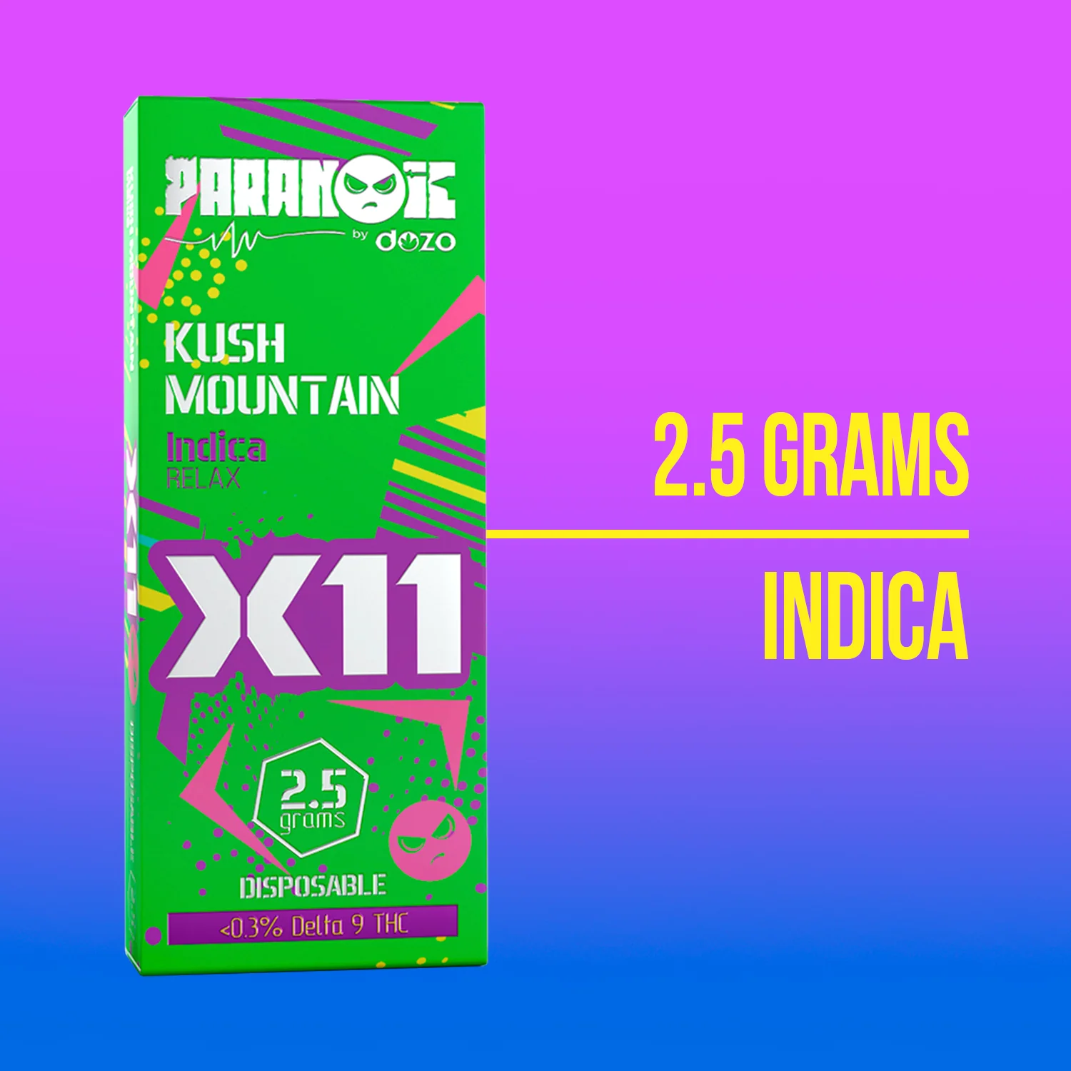 2.5g Dozo X11 Disposable - Image 5