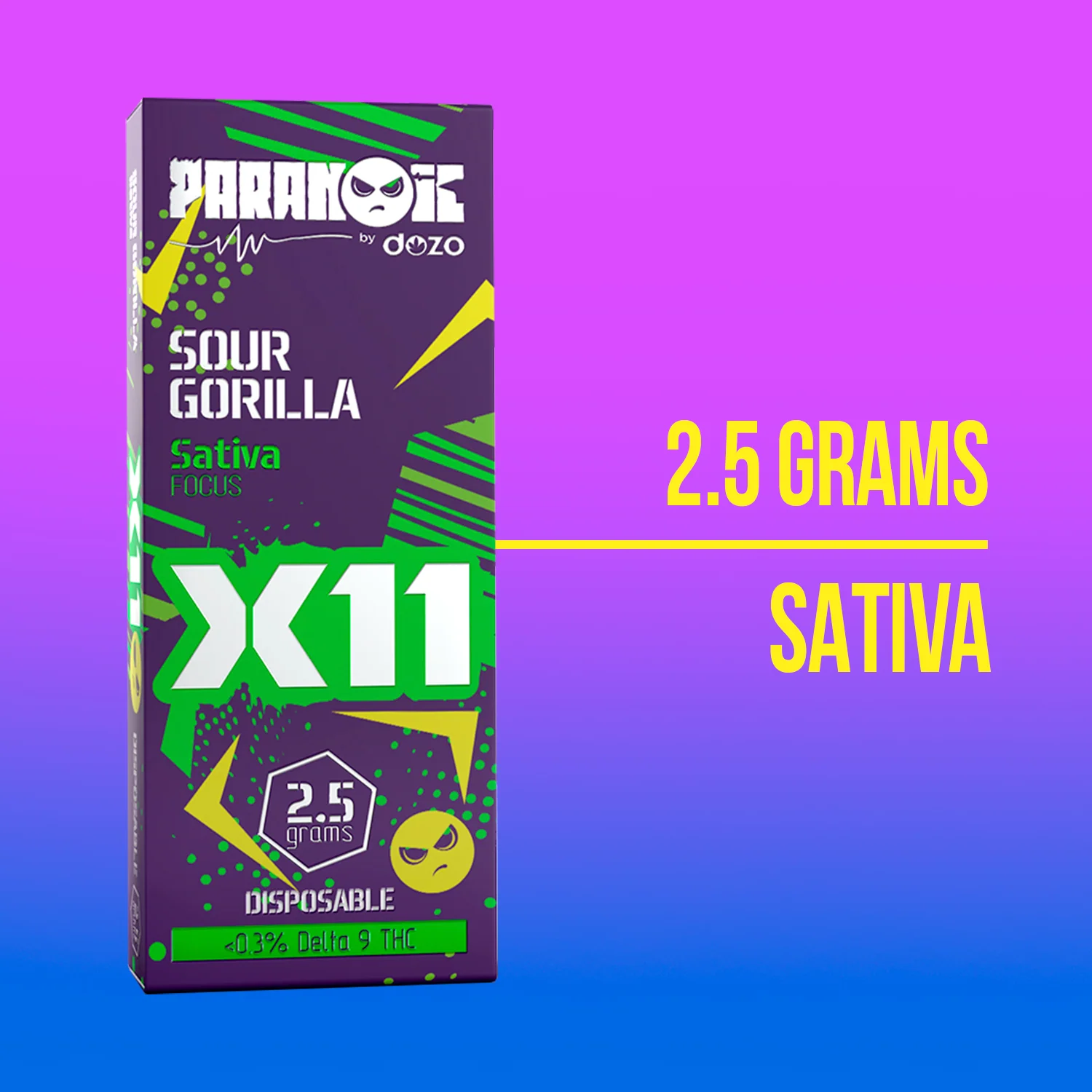 2.5g Dozo X11 Disposable - Image 8