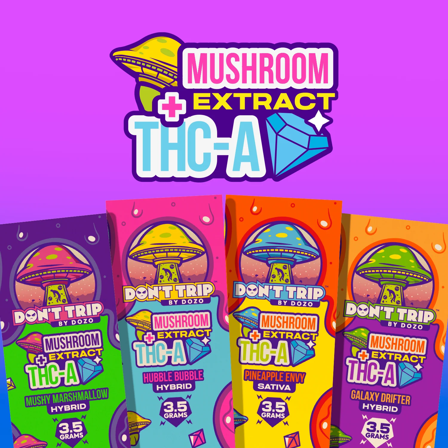 3.5g Dozo Don't Trip Mushroom Vape - Image 5