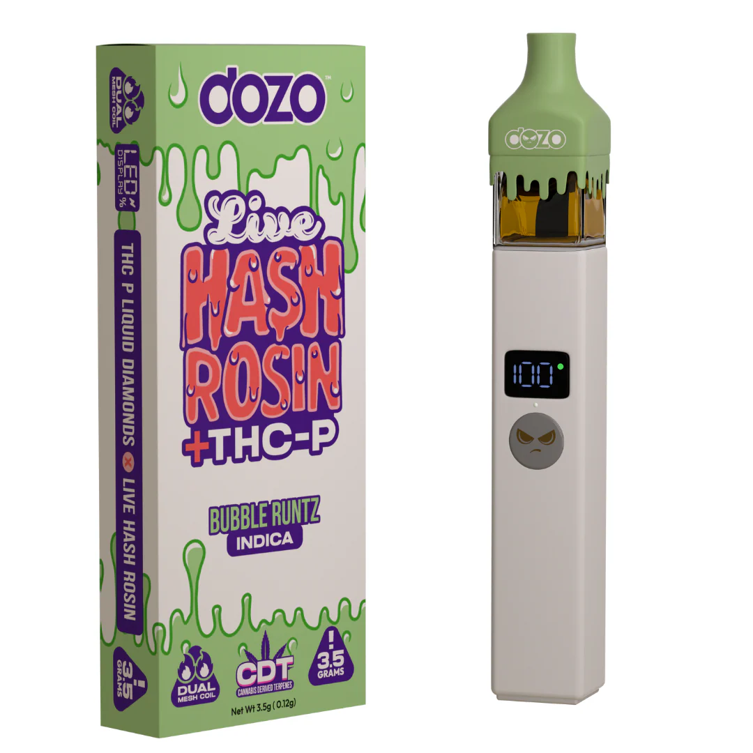 3.5g Dozo Live Hash Rosin THC-P Vape - Image 13