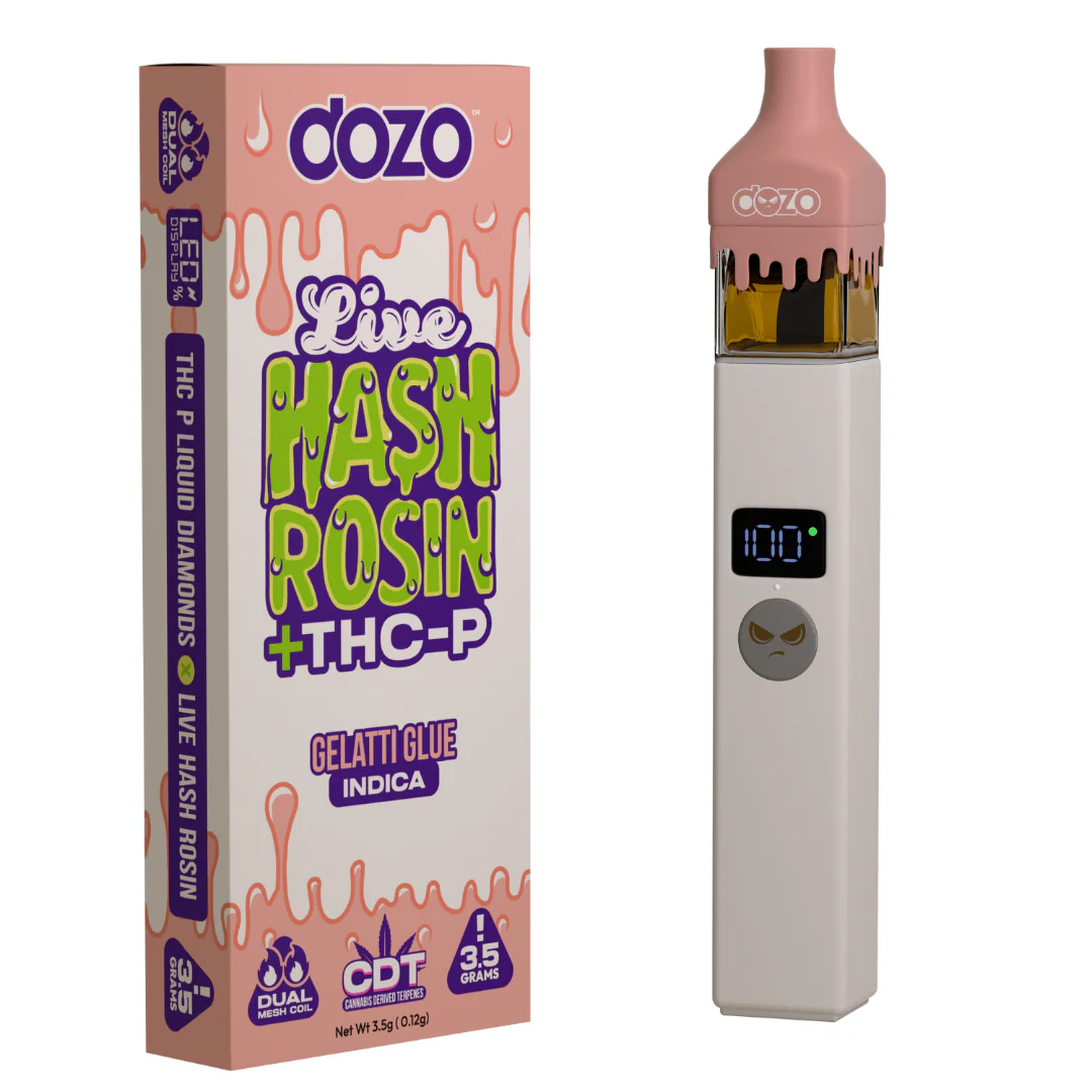 3.5g Dozo Live Hash Rosin THC-P Vape - Image 14