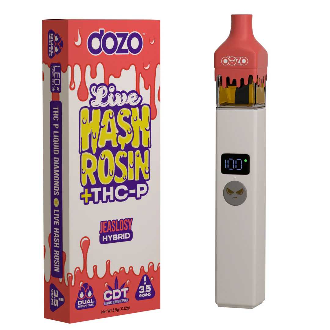 3.5g Dozo Live Hash Rosin THC-P Vape - Image 15