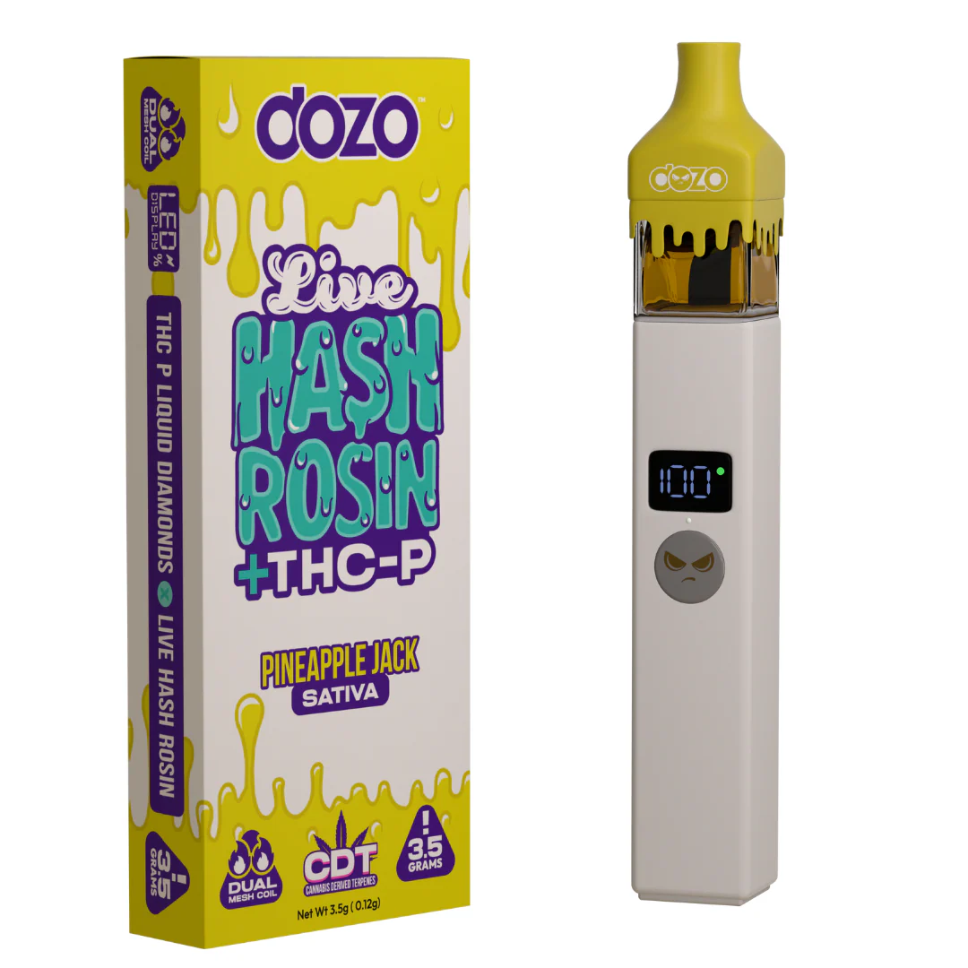 3.5g Dozo Live Hash Rosin THC-P Vape - Image 16