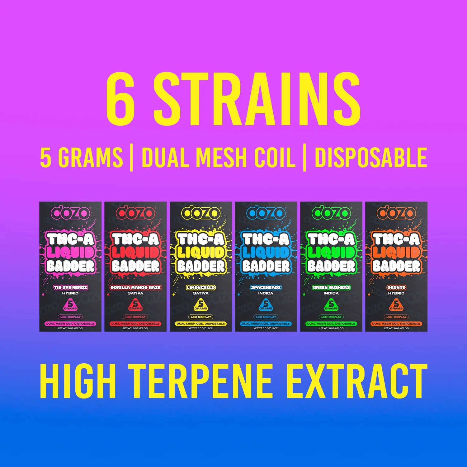 5g Dozo THC-A Liquid Badder - Image 3