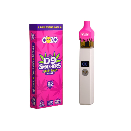 3.5g Dozo D9 Smashers THC-A Disposable: Hawaiian Punch (Hybrid) - Image 16