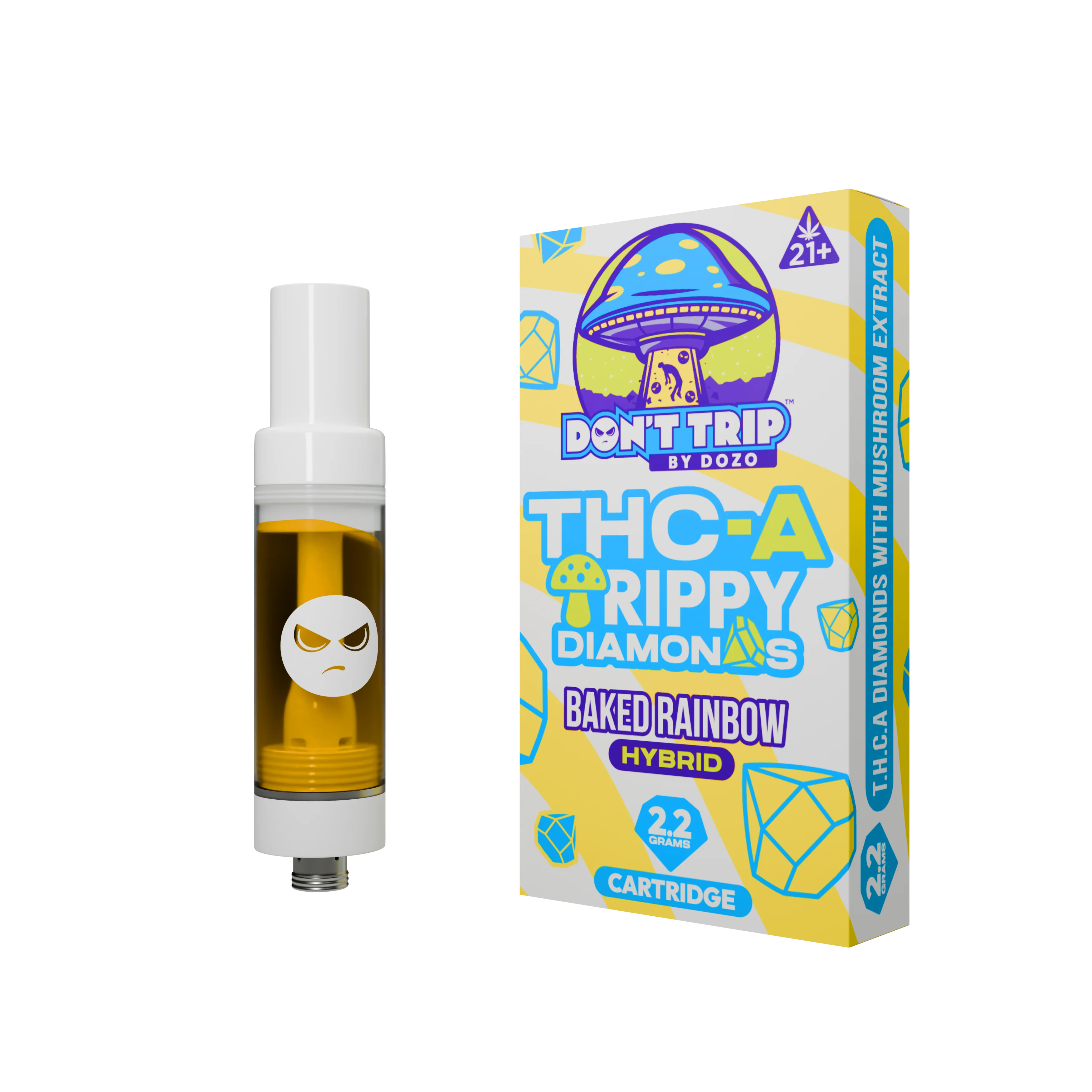 DOZO Don't Trip THC-A Trippy Diamonds Cart - Image 6