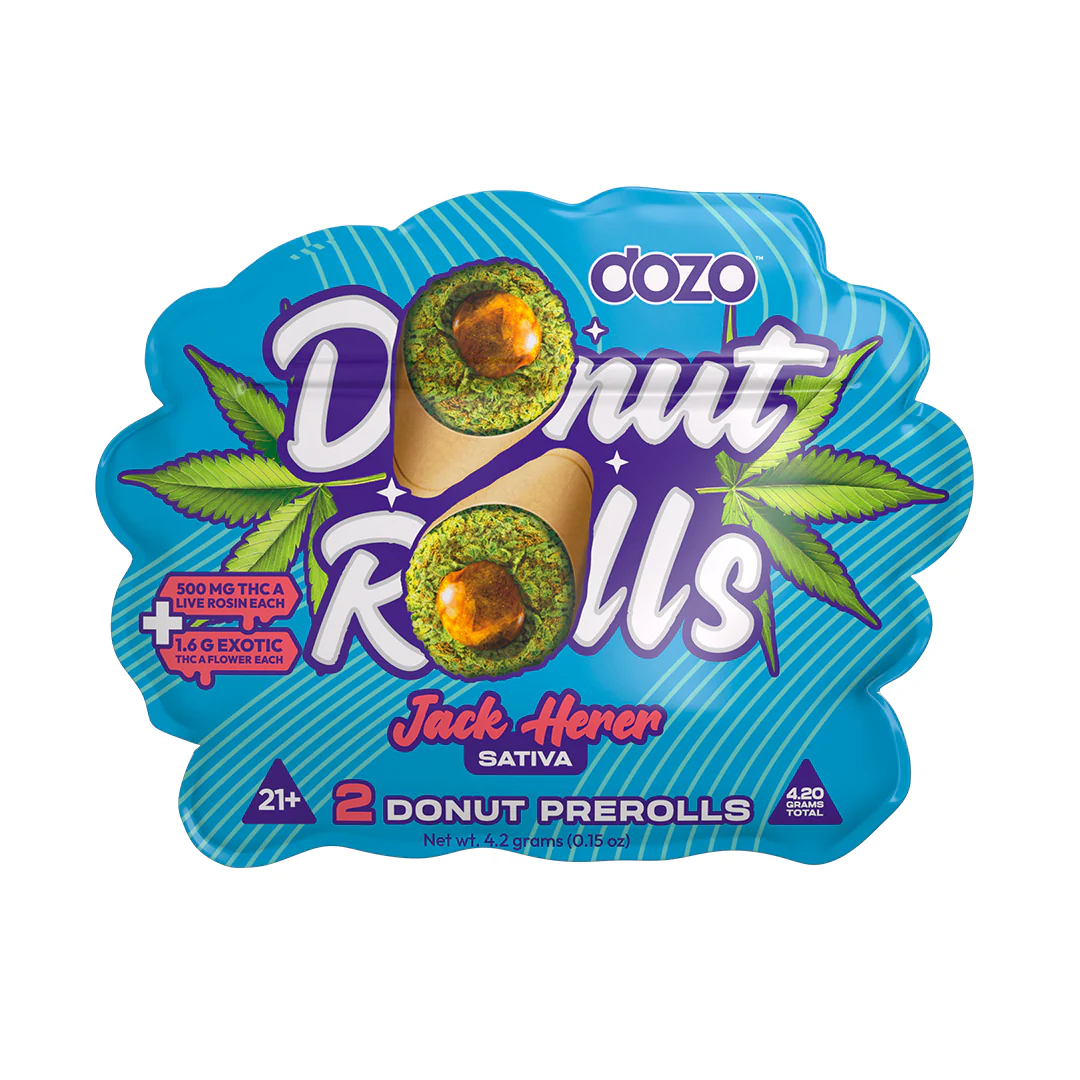 Dozo Donut Prerolls 4.20 g | Glazed Glue (Indica) - Image 15