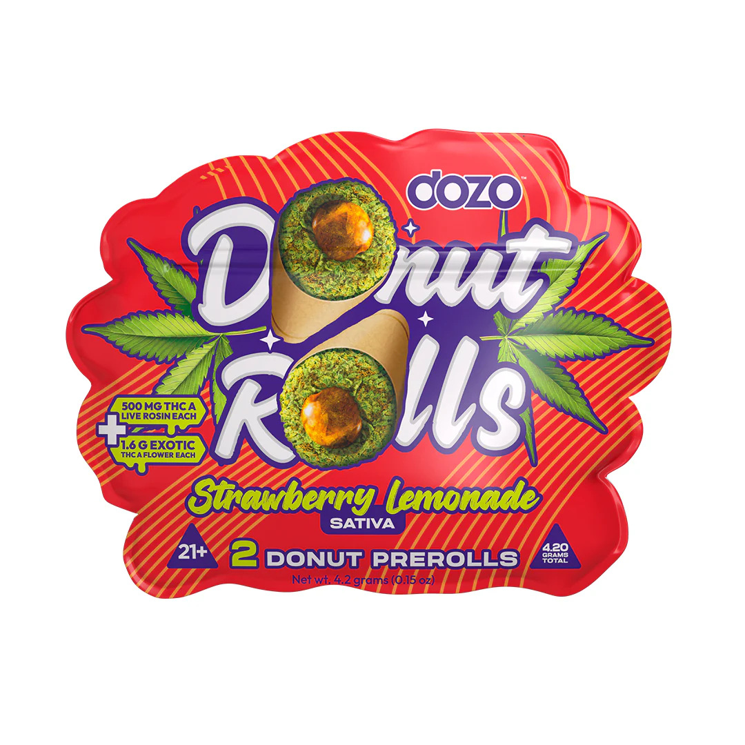Dozo Donut Prerolls 4.20 g | Zooted Berry (Hybrid) - Image 9