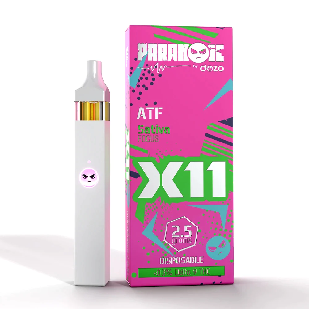 2.5g Dozo X11 Disposable | ATF (Sativa) - Image 13