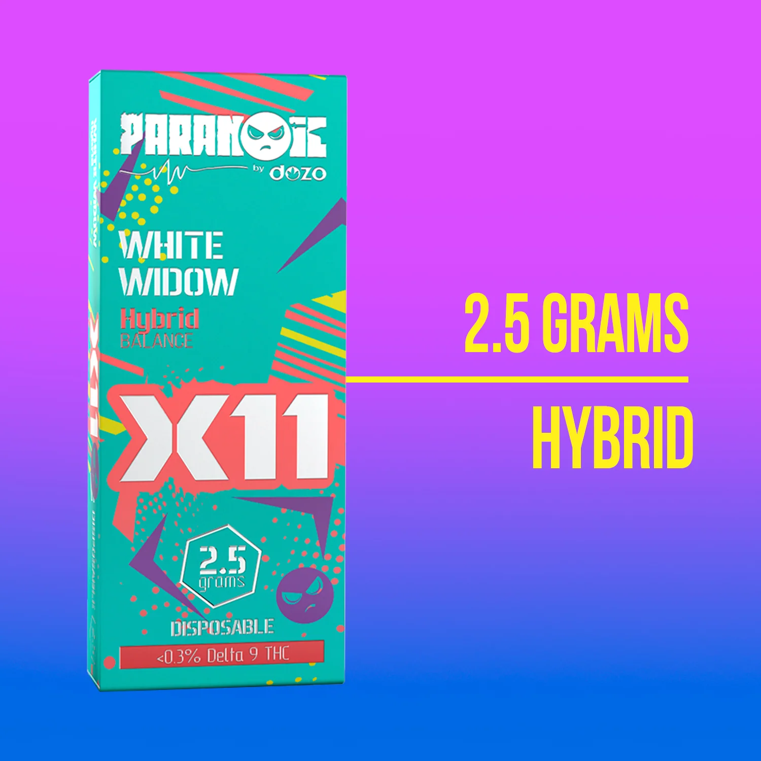2.5g Dozo X11 Disposable | ATF (Sativa) - Image 7