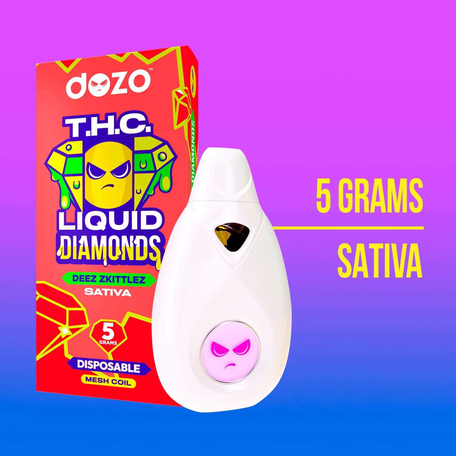 5g Liquid Diamonds Disposable | Elgato Gelato (Sativa) - Image 10
