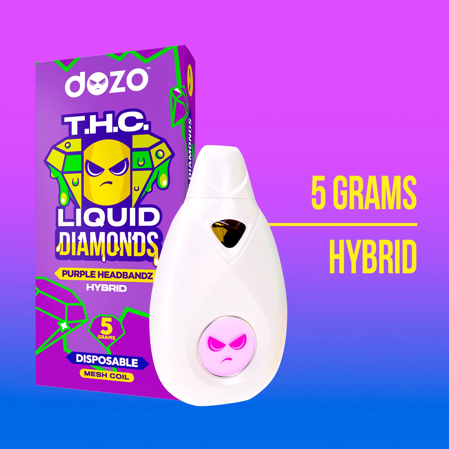 5g Liquid Diamonds Disposable | Lemon Cherry (Sativa) - Image 7