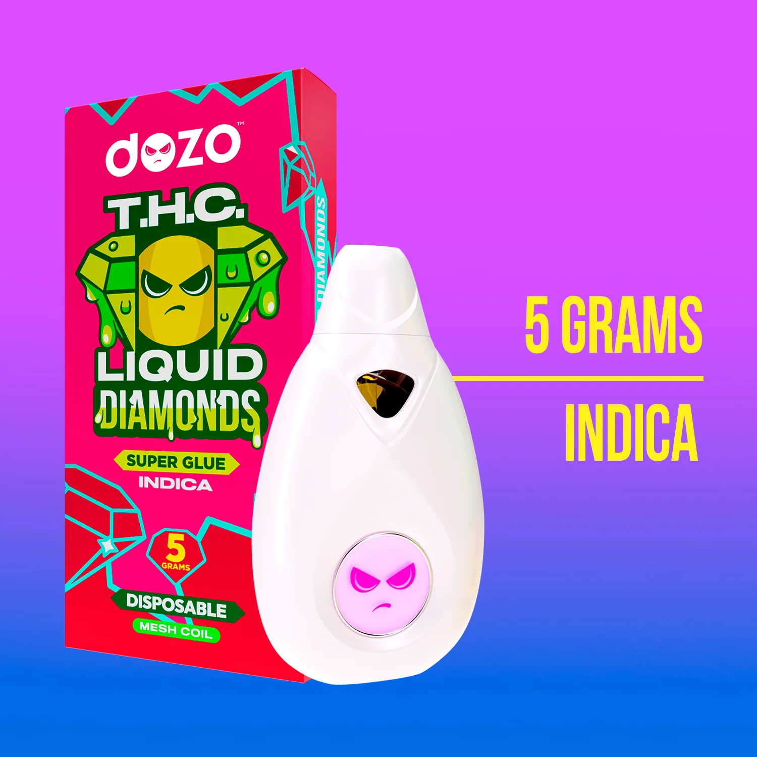 5g Liquid Diamonds Disposable | Unicorn Sprinkles (SATIVA) - Image 13