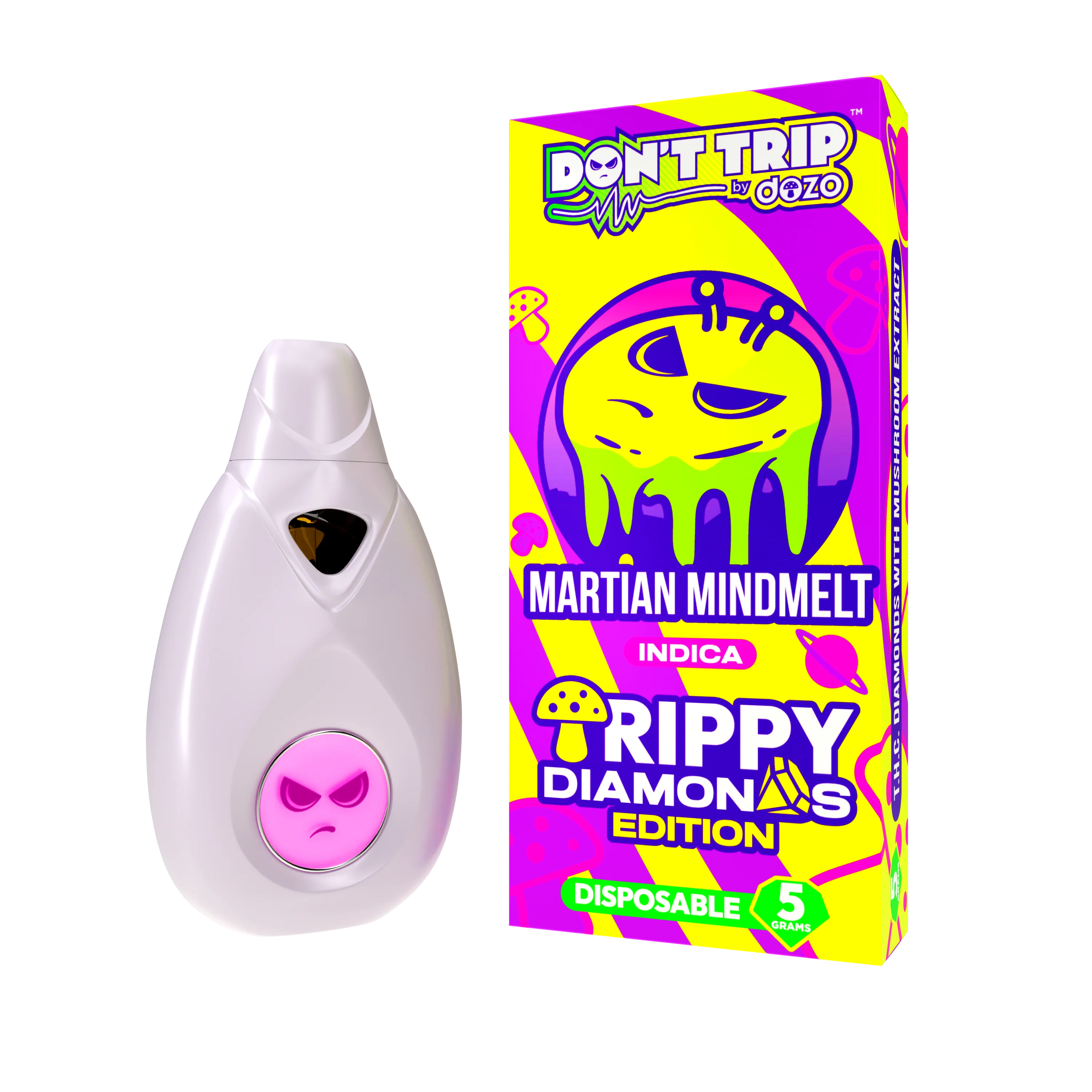 5g Trippy Dimonds Mushroom Vape | Martian Mindmelt - Image 16